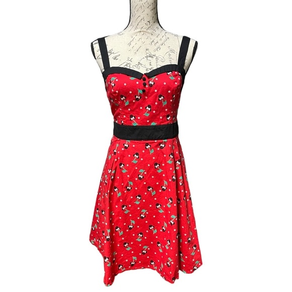 Disney Dresses & Skirts - DISNEY Minnie Mouse Cherries Dress
